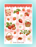 Strawberry Sticker Sheet 🍓