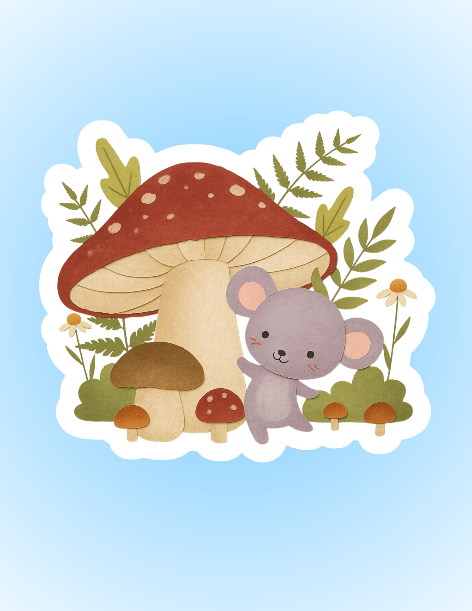 Sticker Souriceau holographique 🐭