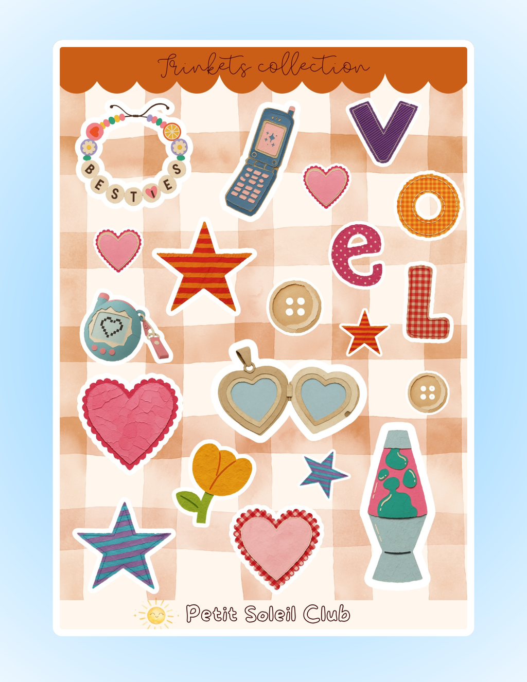 Trinkets Sticker Sheet ✨