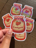 Sticker Holographique Confipute 🍓