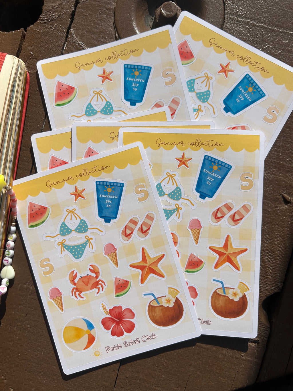 Summer sticker sheet ☀️