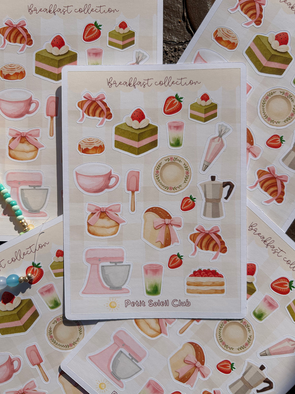 Breakfast Sticker sheet 🥐