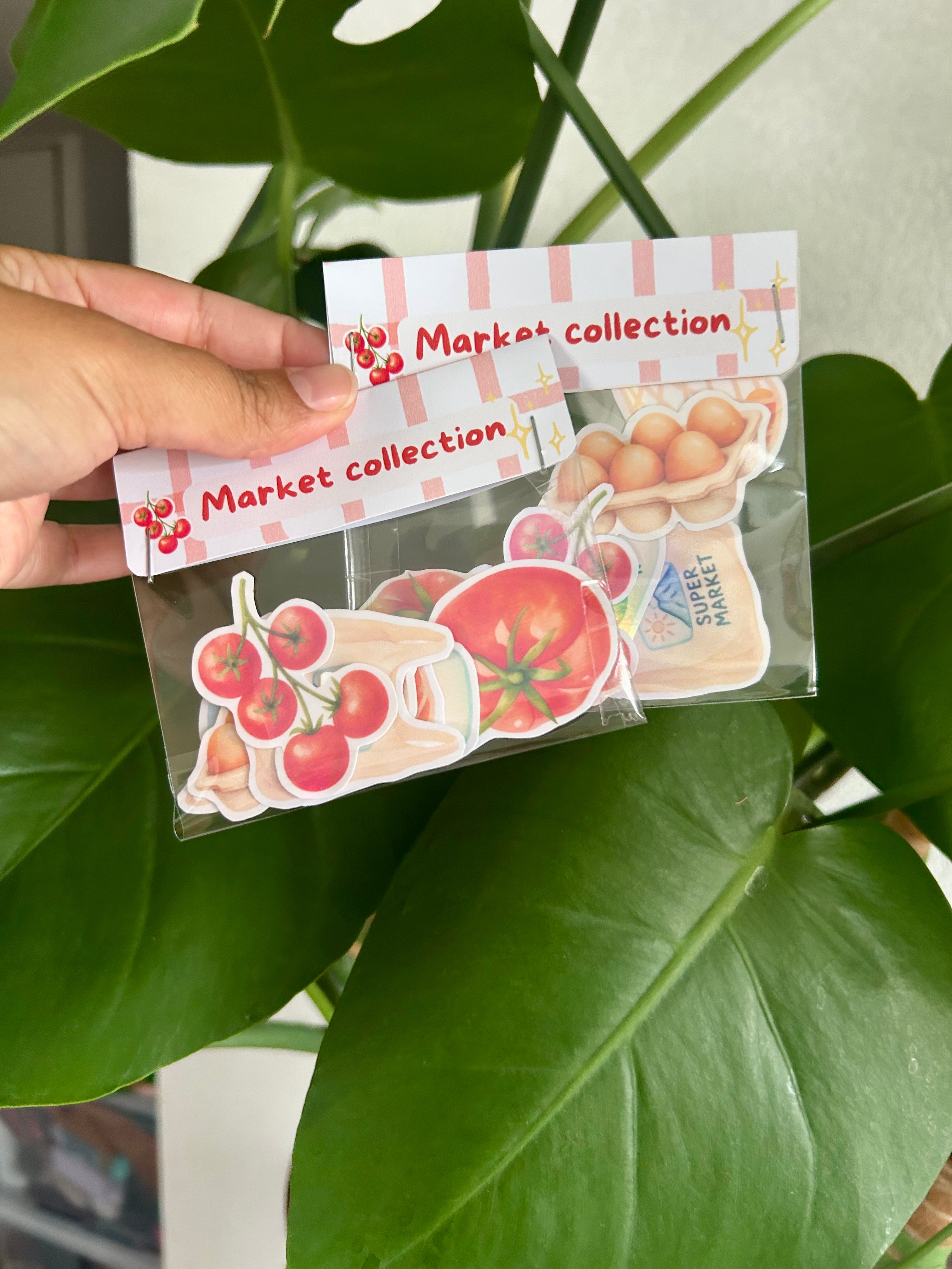 Sticker pack - Market Collection✨