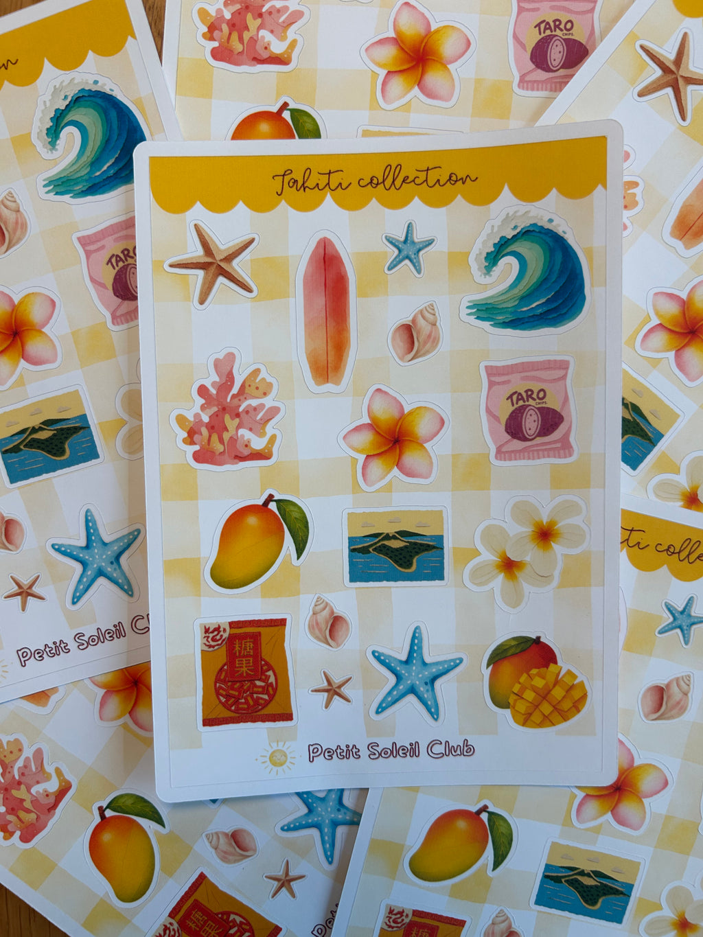 Tahiti Sticker Sheet 🌺