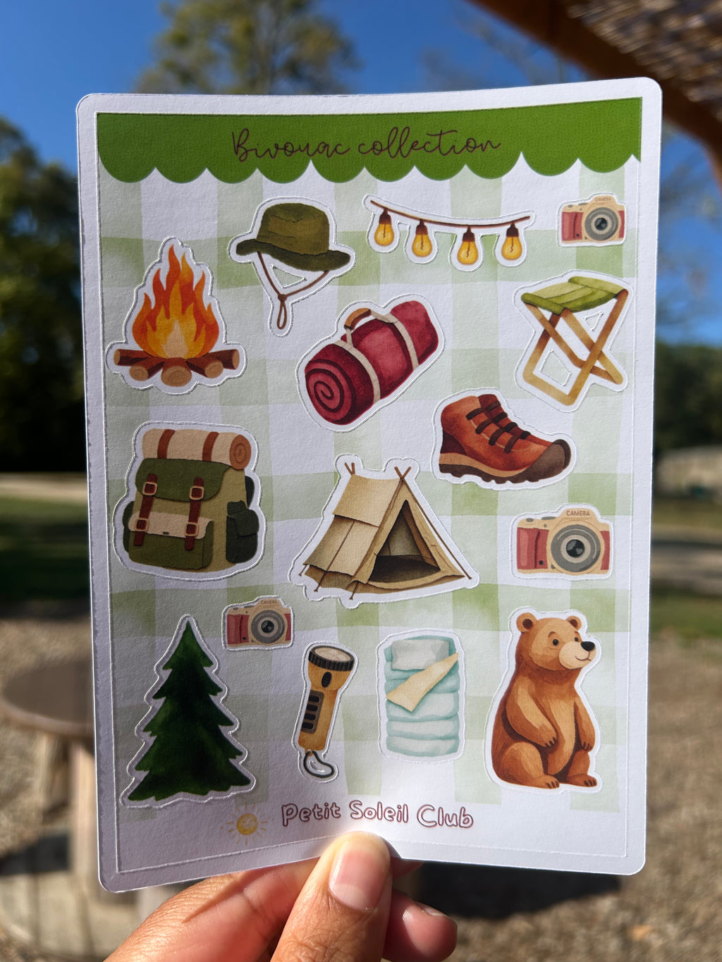 Bivouac Sticker Sheet 🏕️