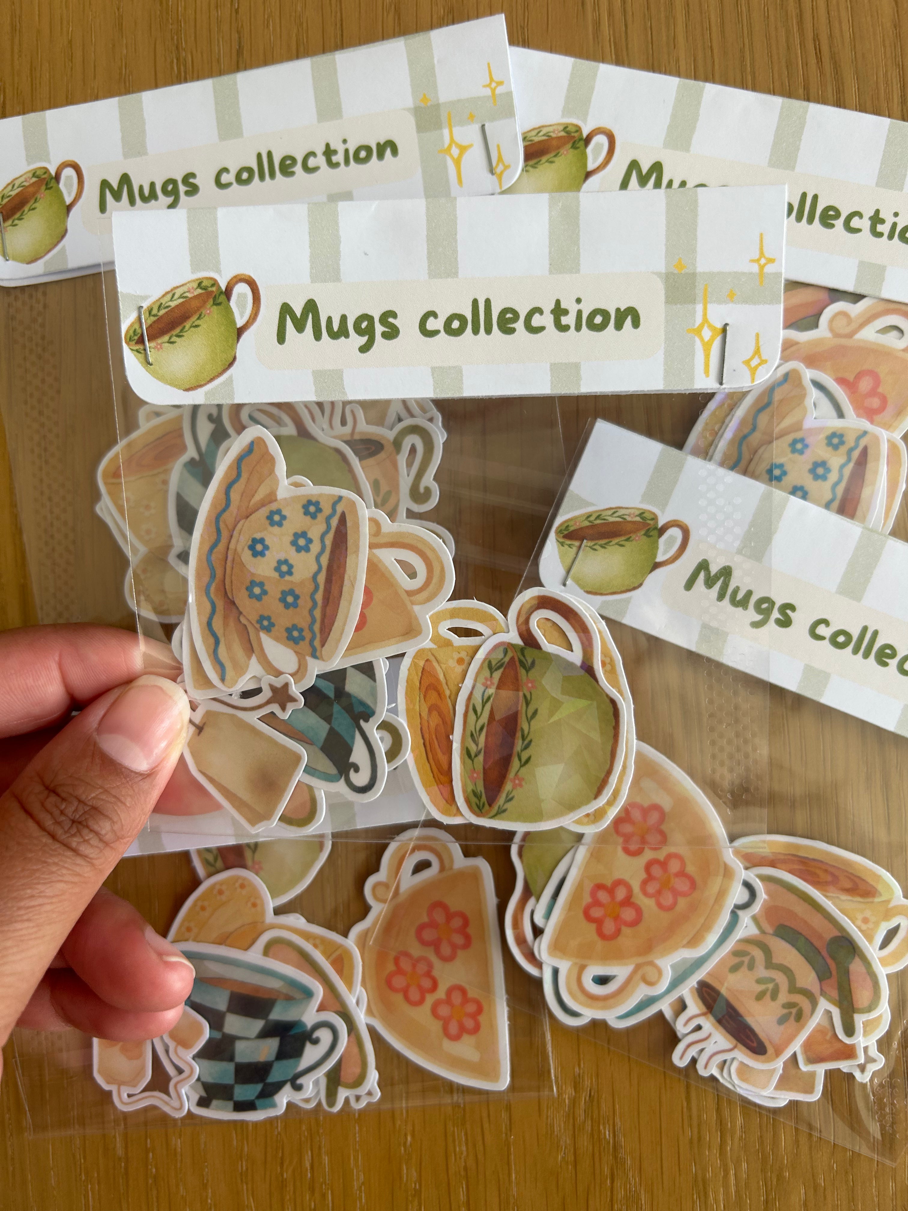 Sticker Pack - Mugs Collection ✨