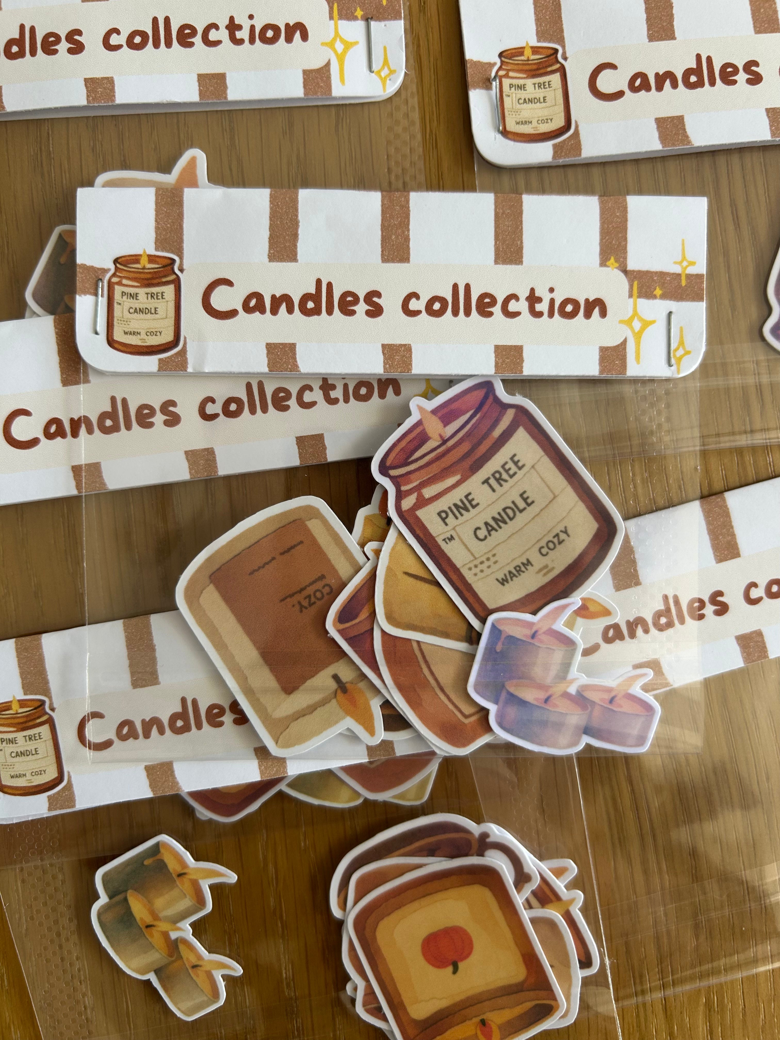 Sticker Pack - Candles Collection ✨