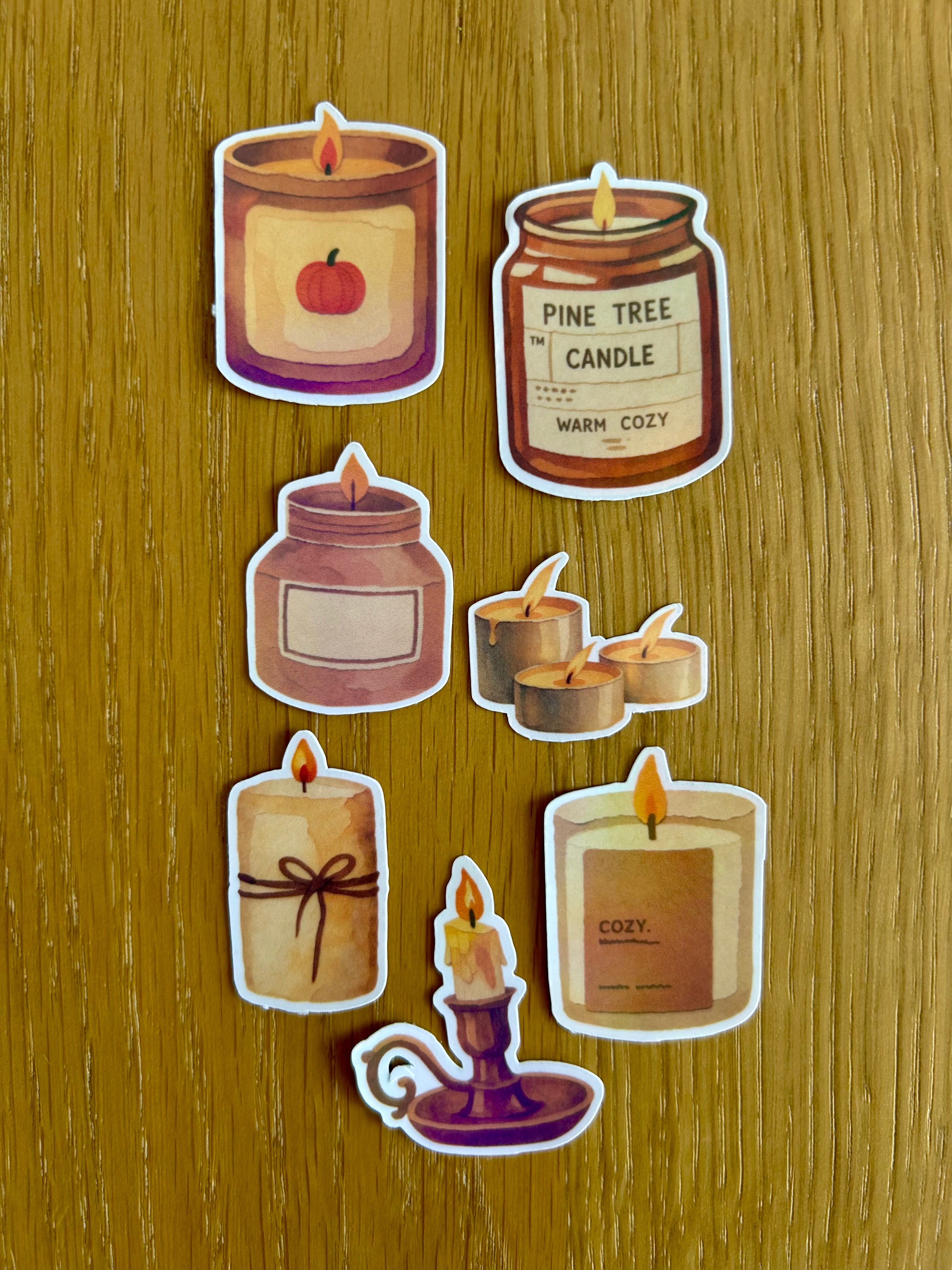 Sticker Pack - Candles Collection ✨