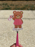 🧸Beary Precious Sticker – finition holographique ✨