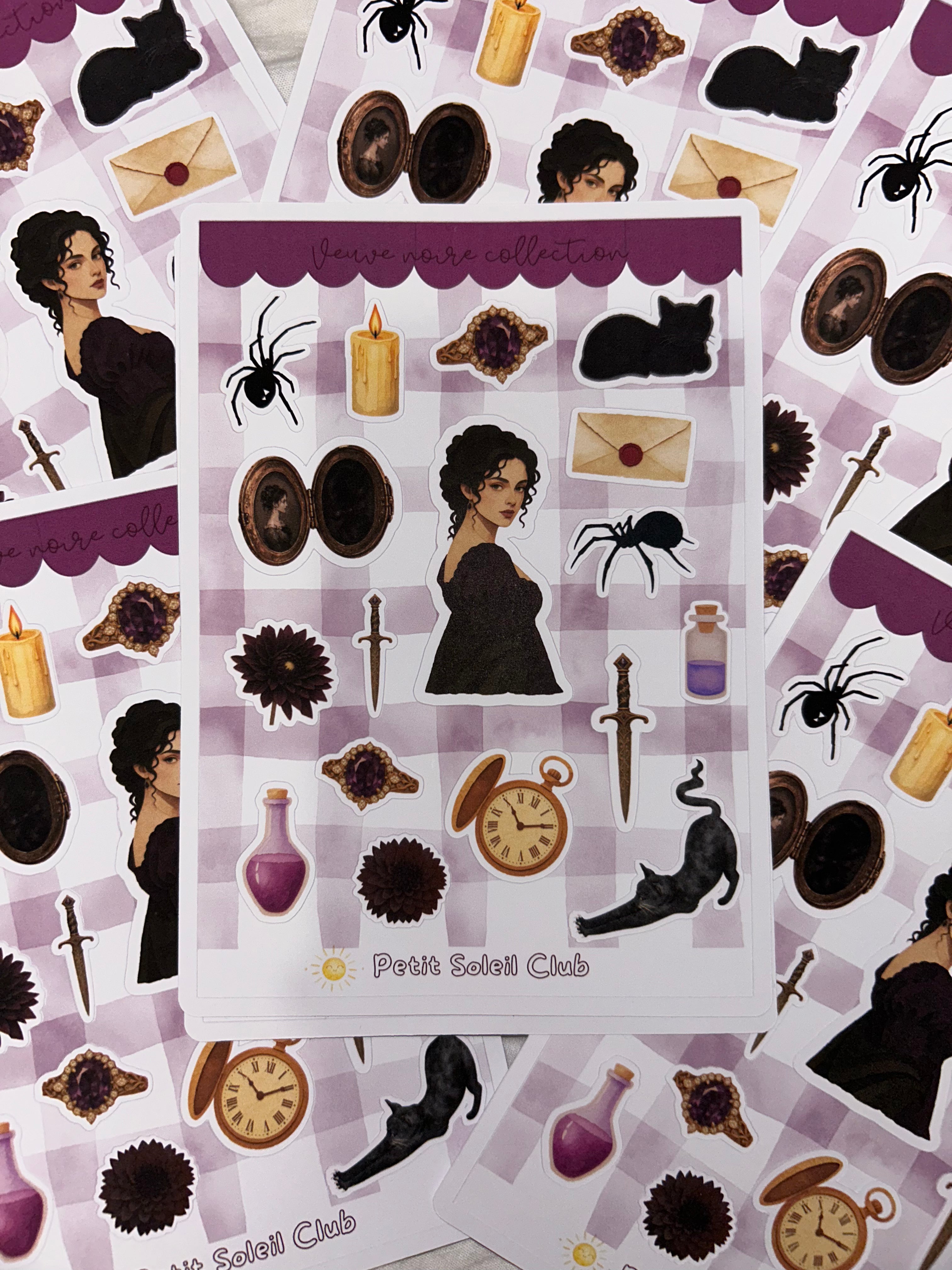 La Veuve Noire - Sticker Sheet🕷️