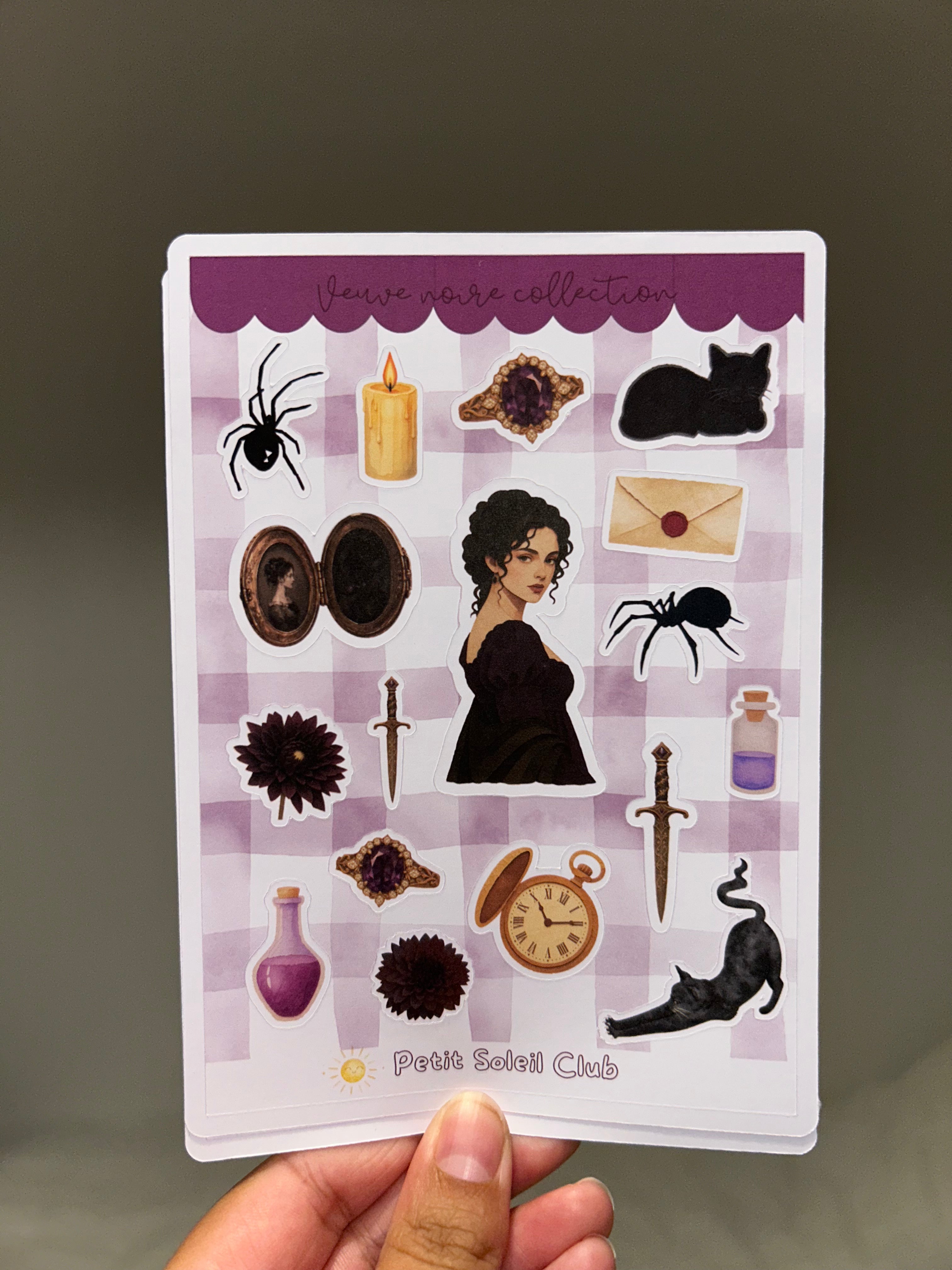 La Veuve Noire - Sticker Sheet🕷️
