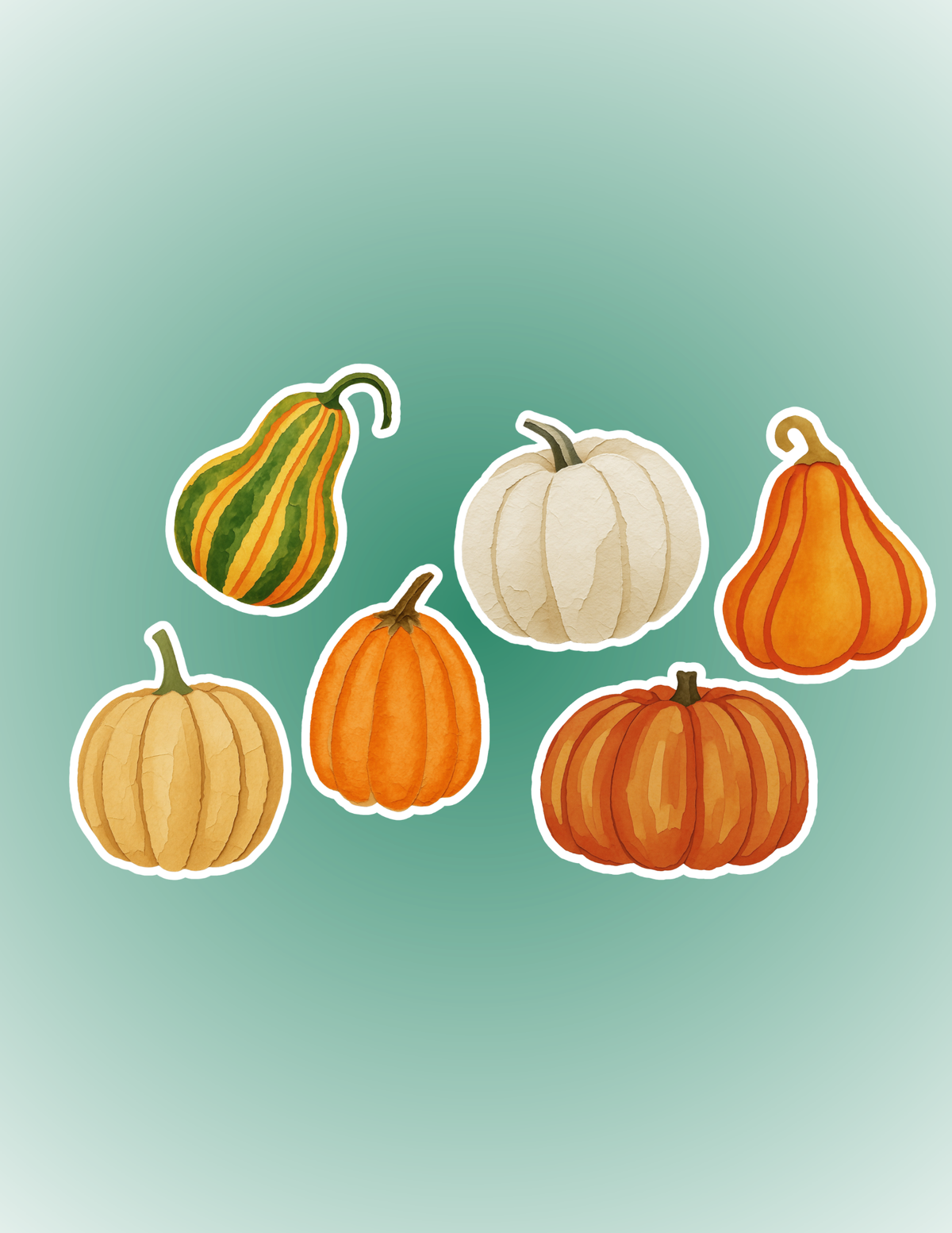 Sticker Pack - Pumpkins Collection ✨